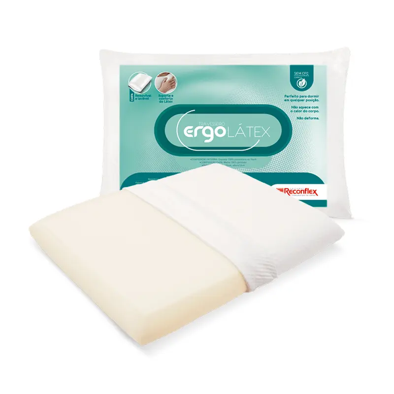 Travesseiro Ergo Látex 39x58