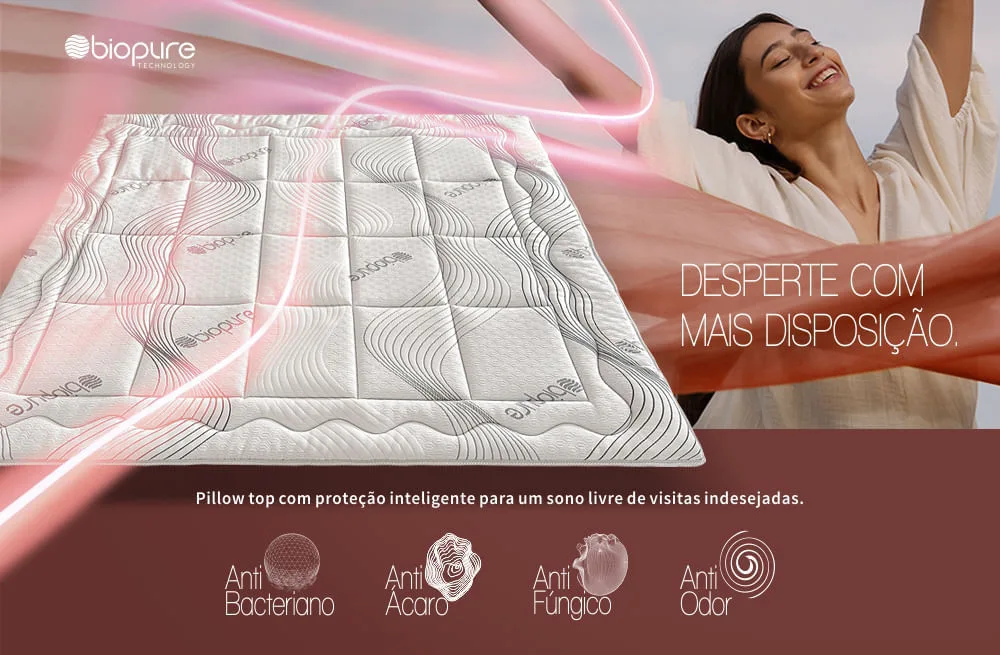 Colchão D45 Premium Biopure 192x203 — foto 3
