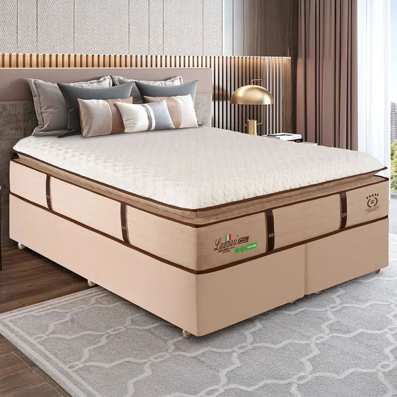 Conjunto Box Gazin Lazzari Queen 158x198