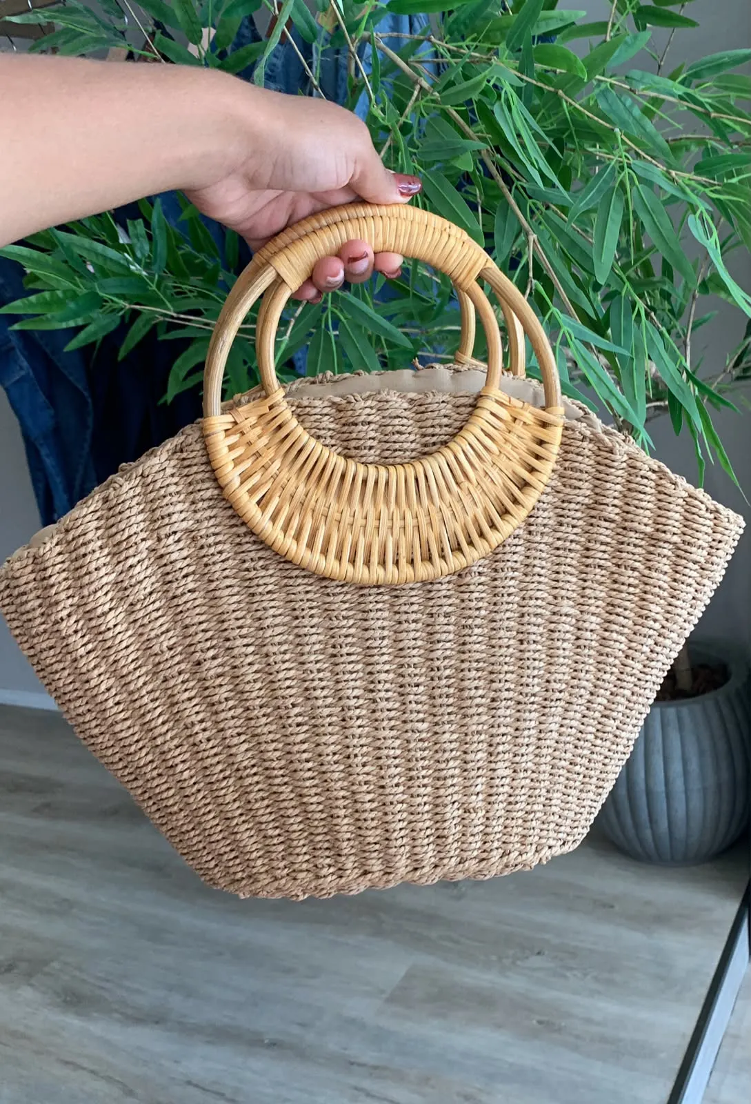 BOLSA DE PALHA DIVA