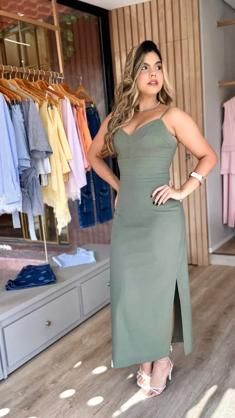 VESTIDO MIDI