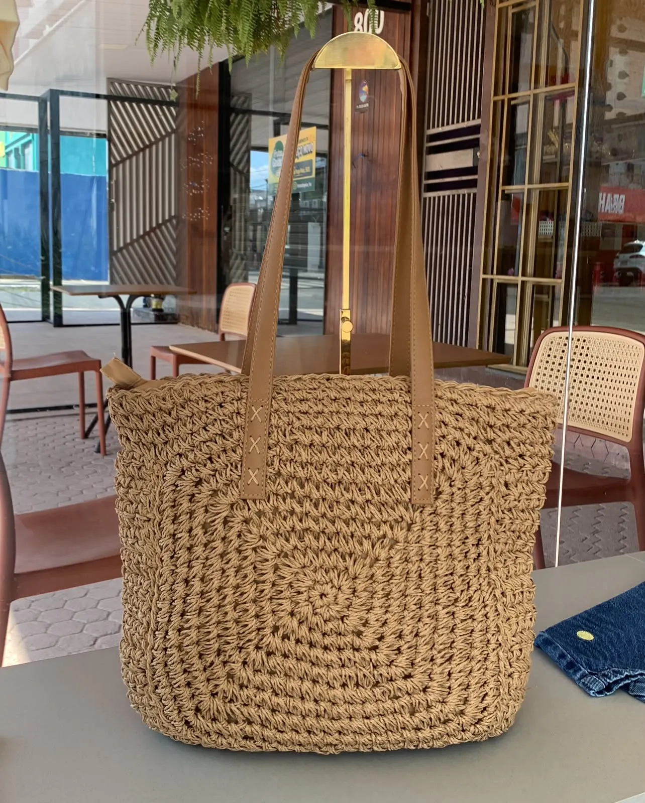 BOLSA PALHA ATEMPORAL